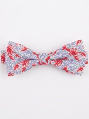 IZOD Boys Lobster Wave Clip-On Bow Tie NWT 100% Cotton Novelty Print